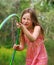 Girl Playing Hula Hoop