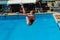 Girl Pool Diving Championships