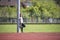 Girl posing a on a sports facility