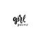 Girl power vector