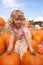 Girl pumpkins 3