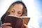 Girl Reading Bible