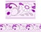 Girl\'s Repeating Daisy border