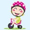 Girl Tricycle