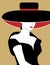 The Girl with the Wide-brimmed Hat