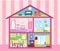 Girls doll house