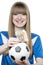 Girls football money box