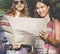 Girls Friendship Hangout Traveling Holiday Photography Concept