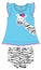 girls frocks with pants print vector art