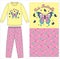 girls long t shirt long pant cute butterfly print vector