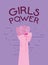 Girls power card