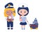 Girls in sailor suits