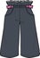 Girls Wear Wide Crop Paper Bag Waist Pant