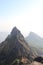 Girnar Mountain is about 1100m 3630 ft high and is an extinct volcano.