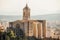 Girona Cathedral in Catalonia, Spain, Romanesque, Gothic and Baroque architecture