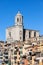 Girona Cathedral and Old Town Houses