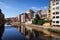 Girona City Skyline