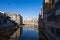 Girona cityscape with river view, Spain