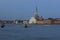 Giudecca Canal of the island of San Georgio Maggiore, campanile and church