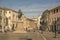 Giuseppe Garibaldi Square in Rovigo an historical italian city