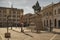 Giuseppe Garibaldi Square in Rovigo an historical italian city