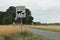 Give Way to Stock sign in rural Australia