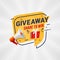 Giveaway steps for social media contest design