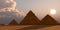 Giza Plateau in Egypt