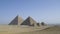 Gizeh Pyramids in Cairo, Egypt