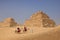 Gizeh pyramids near Cairo - Egypt