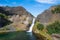 Gjarfoss waterfall in Gjain in south Iceland