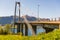 Gjemnessundbrua bridge over the river, Norway