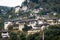 Gjirokaster town balkan ottoman architecture view in southern al