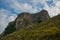 GJIROKASTRA, ALBANIA: View of the old fortress and walls in Gjirokastra.