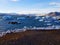 Glacial giants in Icelandic waters