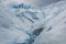 Glacial ice during trekking Perito Moreno Glacier - Argentina