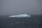 Glacial icebergs in the antarctic.