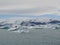 Glacial lagoon in Iceland. Iceland tourist attractions. Arctic glacier. Ocean glaciers.