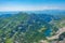 Glacial lake at Durmitor National park dominated by Bobotuv Kuk