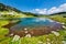 Glacial Lake Vidal in Parang mountains, Romania