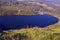 Glacial lake Wielki Staw in the Giant Mountains