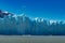 glacial landscape of Perito Moreno in Pampa Argentina