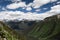 Glacial valley in Canadian Wilderness