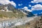 Glacier Argentiere in the Alps