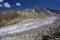 Glacier Argentiere in the Alps