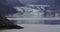 Glacier Bay Alaska cruise vacation travel.. Nature landscape of Lamplugh Glacier and Mount Fairweather Range mountains
