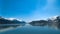 Glacier Bay National Park Alaska view from the ship