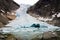 Glacier Briksdalsbreen in Norway