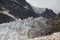 Glacier in Caucasus Mountains