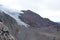 Glacier on Cayambe Volcano